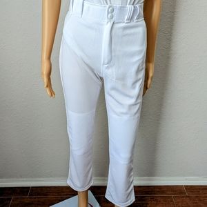 Rawlings White Youth Baseball Pants Size L